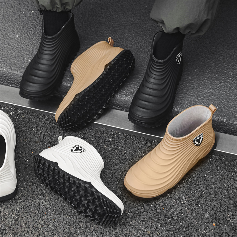 Fishing Waders - Heren regenschoenen Mode waterdichte antislip regenlaarzen