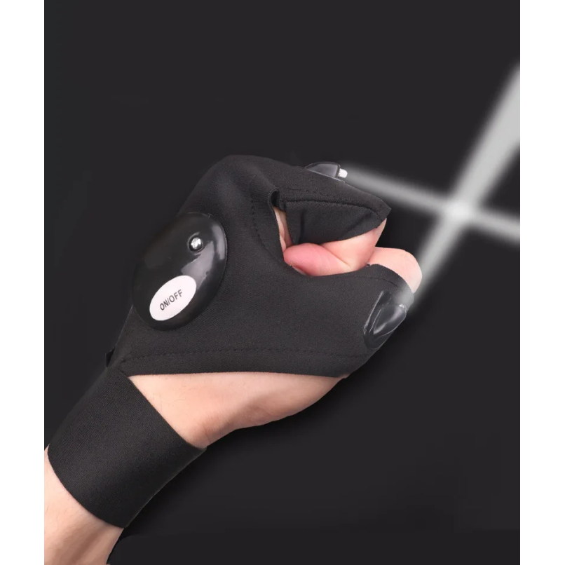 LED-handschoen met halve vinge - Fishing Gloves recensie en prijs