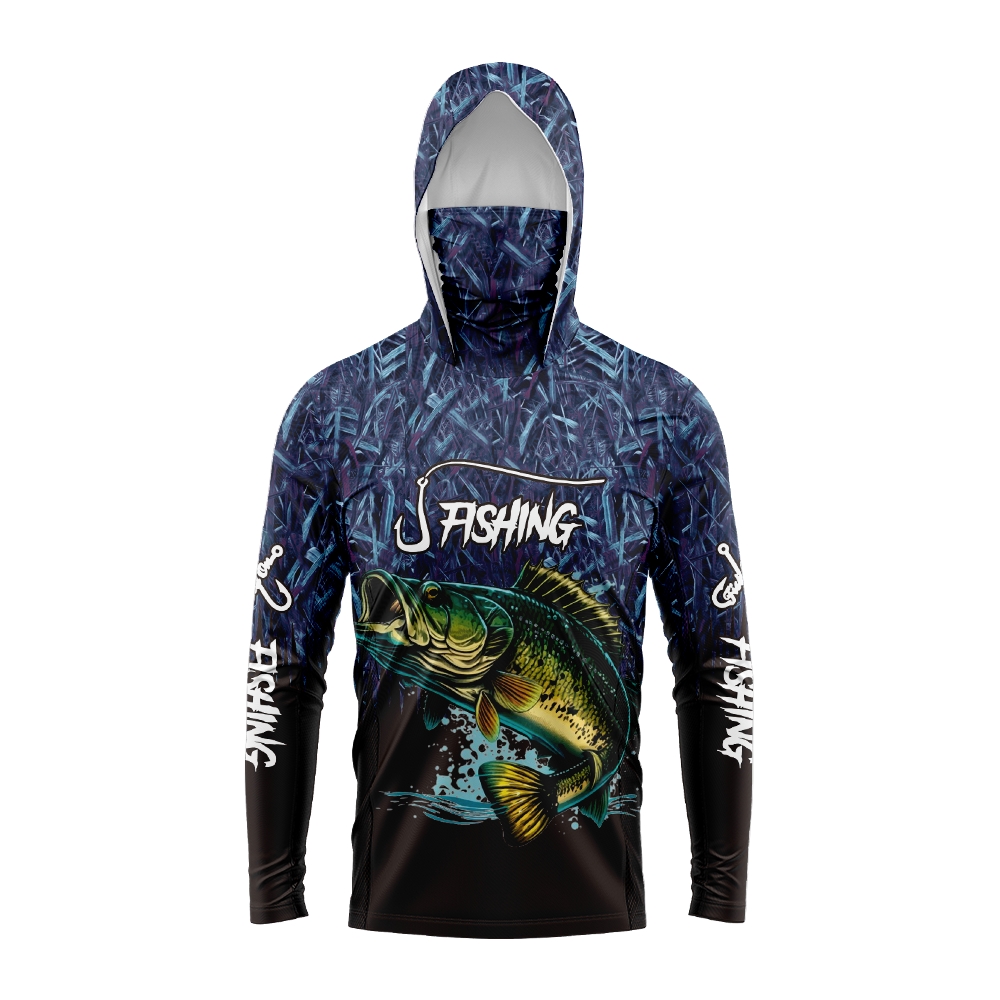 Heren Bass Fish Print Visserij - Fishing Hoodie recensie en prijs