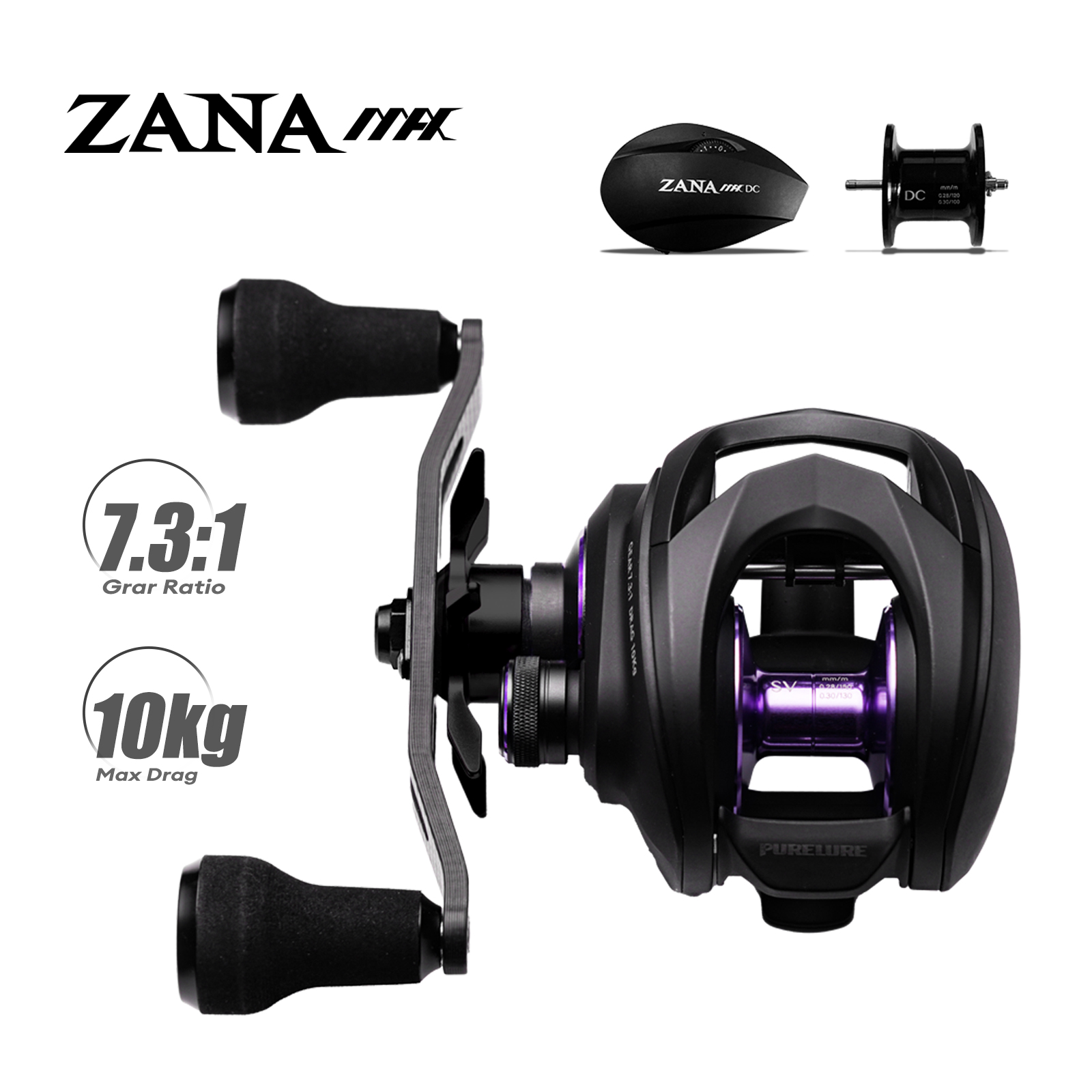 PURELURE ZANA MAX 10KG SV+DC D - Daiwa Reel Bg recensie en prijs