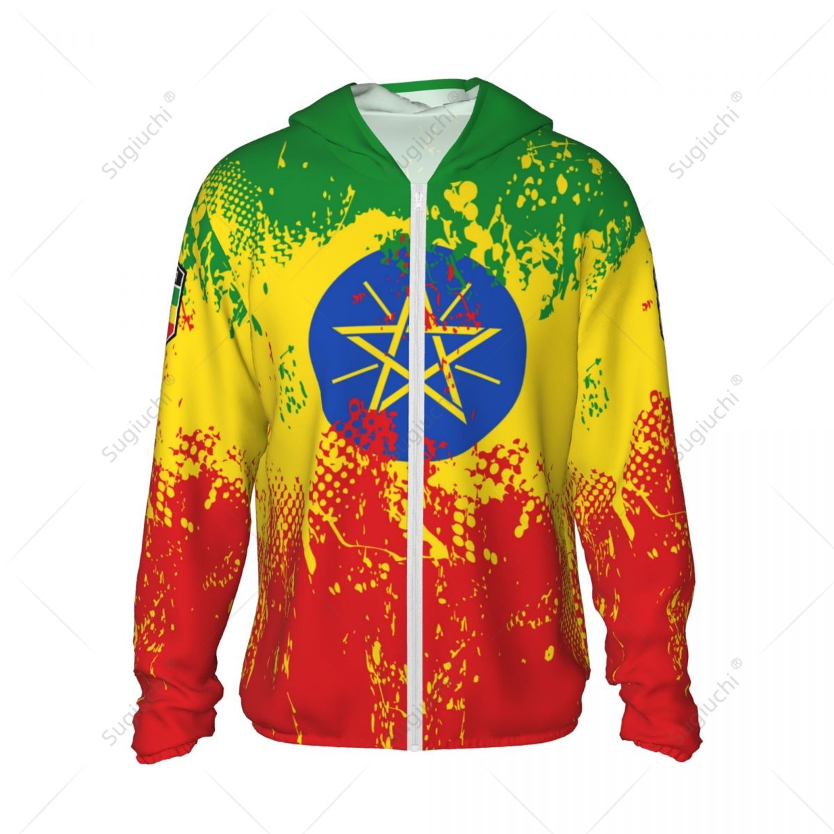 Ethiopië Vlag Zonbescherming H - Fishing Hoodie recensie en prijs