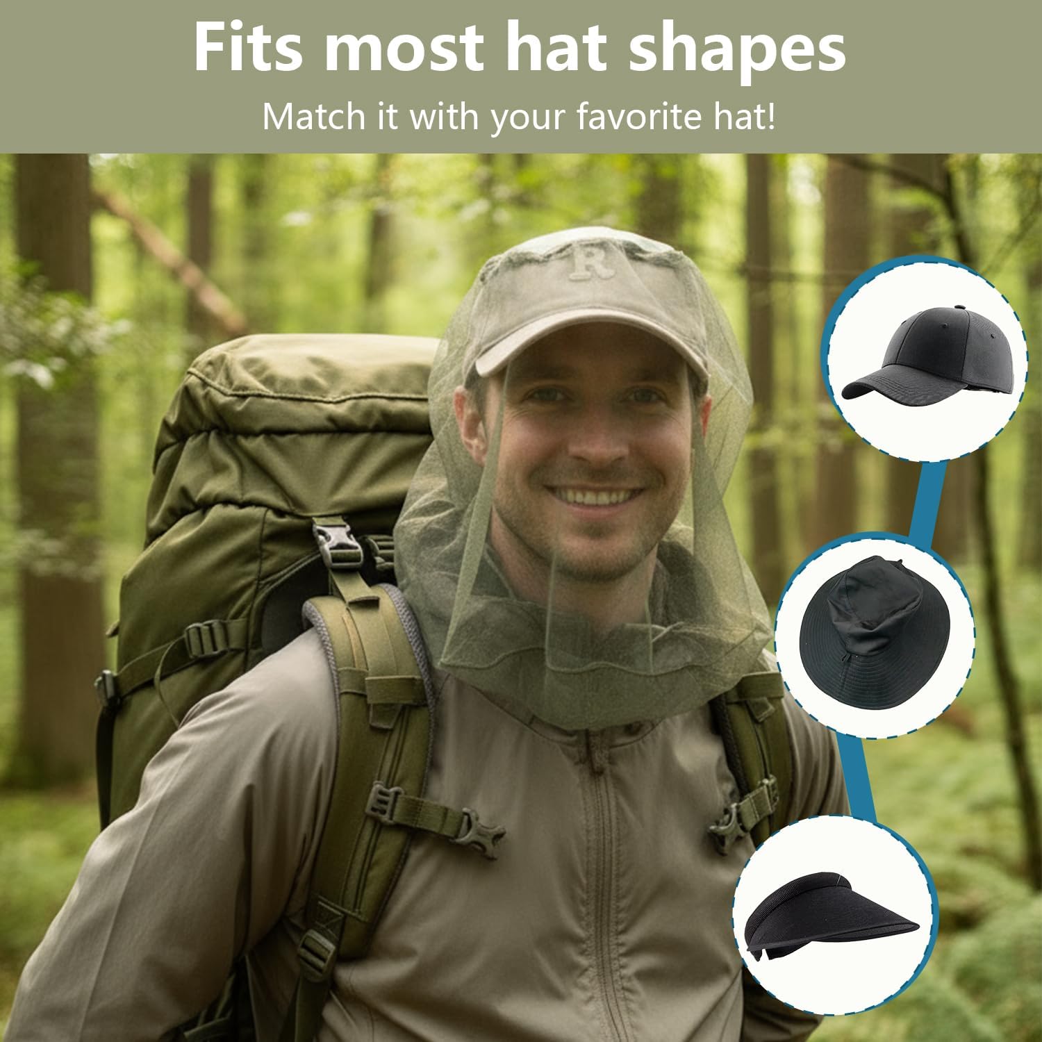 Visserijzonnehoed met ademend  - Fishing Hat recensie en prijs