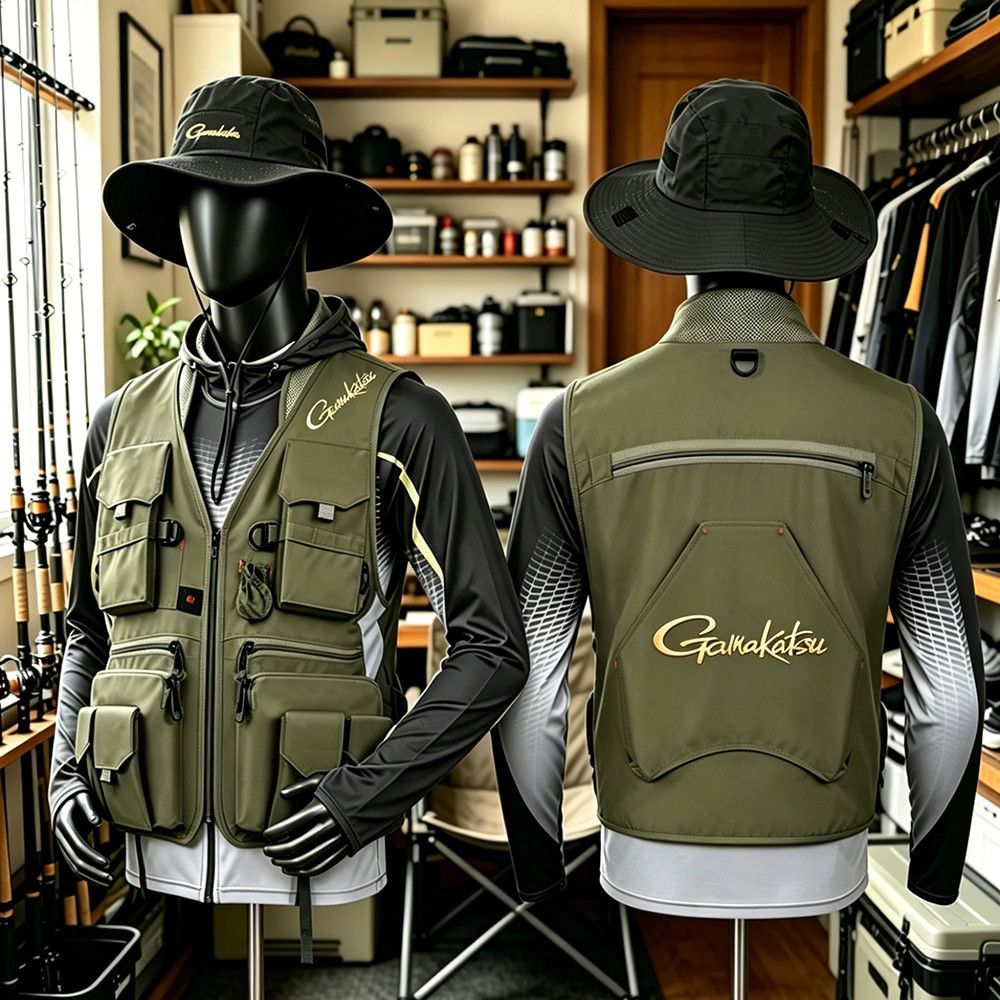 Gamakatsu Heren Multi-Pocket V - Fishing Vest recensie en prijs