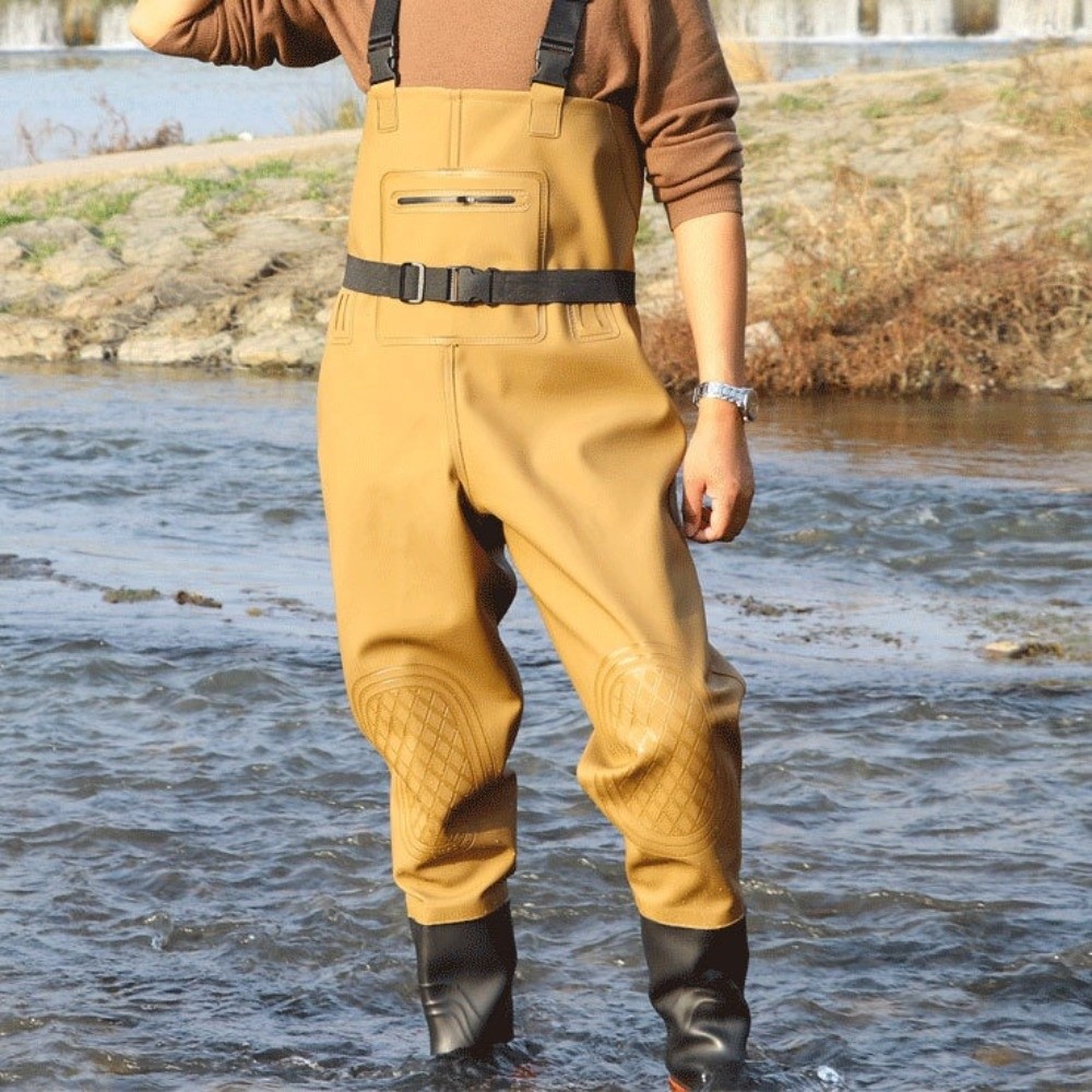Handige PVC-vispakken met dubb - Fishing Waders recensie en prijs