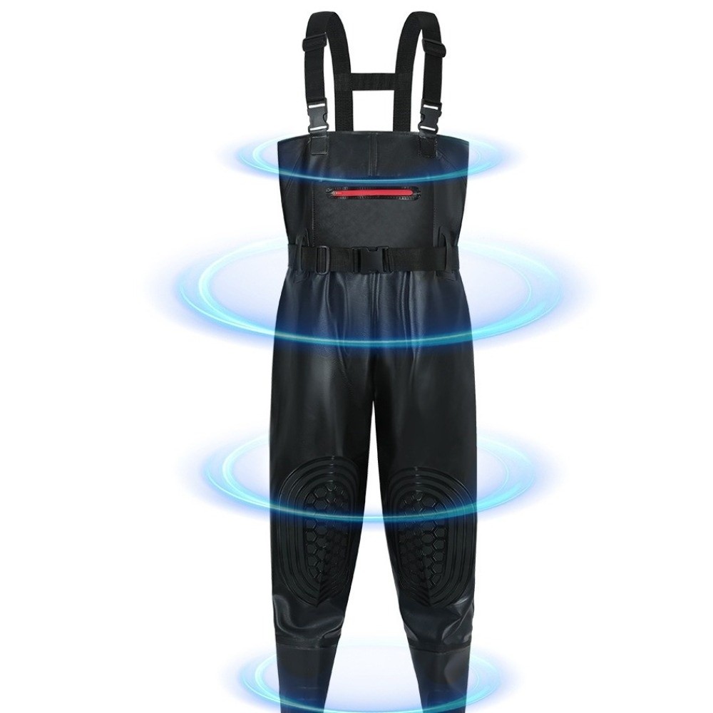 Handige PVC-vispakken met dubb - Fishing Waders recensie en prijs