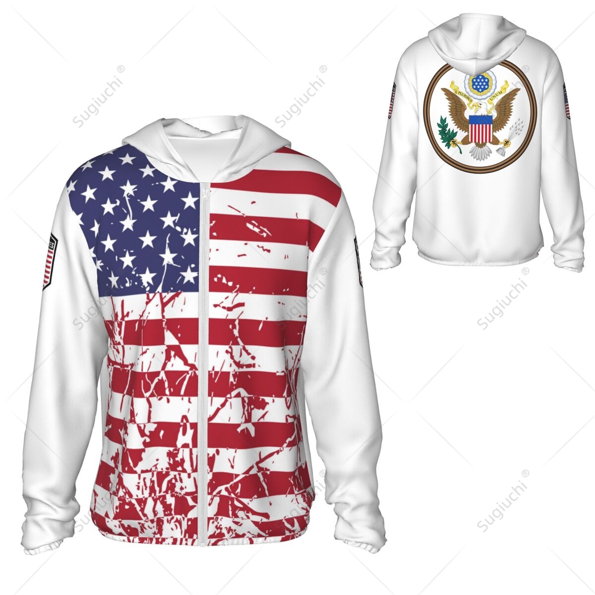 Vlag van de Verenigde Staten Z - Fishing Hoodie recensie en prijs
